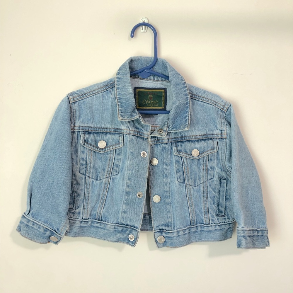 Vintage Classic Baby Gap Denim Jacket Size 12-24 months L/XL
